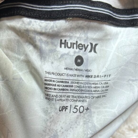 Hurley Realtree Edge UPF 50+ Camouflage Long Sleeve Hoodie Size Medium - Picture 5 of 7